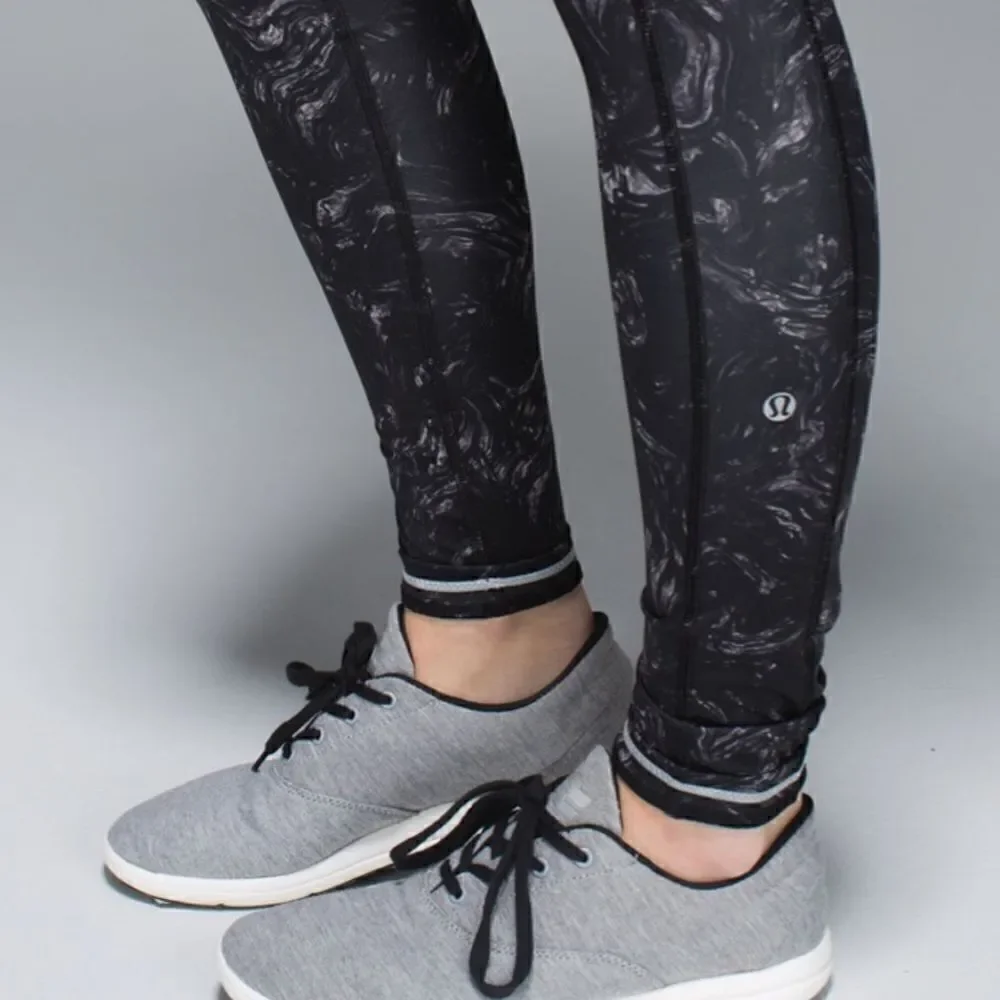 Lululemon Speed Tight II Full-On Luxtreme Arsenal Ambient Grey Black Size 8